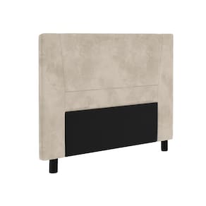 Cabeceira para Cama Box Casal Portobel Amanda com Revestimento em Suede