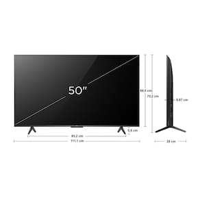 Smart TV 50" TCL P7K QLED Ultra HD 4K com Sistema Operacional Google TV, HDR10+, Dolby Vision, Dolby Atmos, HDMI 2.1, Comando por Voz e Googlecast