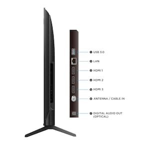 Smart TV 50" TCL P7K QLED Ultra HD 4K com Sistema Operacional Google TV, HDR10+, Dolby Vision, Dolby Atmos, HDMI 2.1, Comando por Voz e Googlecast