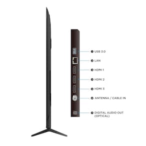 Smart TV 85” TCL P7K QLED Ultra HD 4K com Sistema Operacional Google TV, HDR10+, Dolby Vision e Atmos, Áudio Onkyo com Subwoofer e Googlecast