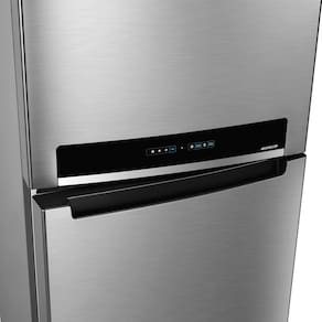 Geladeira Midea Frost Free Duplex MD-RT611EVK013, 473 Litros Inox com tecnologia Inverter e Painel Touch – Flexi-volt