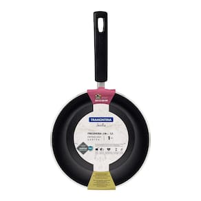 Frigideira Tramontina Sicília em Alumínio com Revestimento Interno e Externo Antiaderente Starflon Excellent 24cm - Avelã - 2