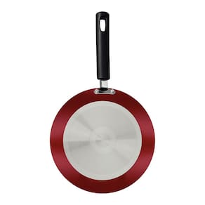 Frigideira Tramontina Sicília em Alumínio com Revestimento Interno e Externo Antiaderente Starflon Excellent 28cm - Vermelha - 3