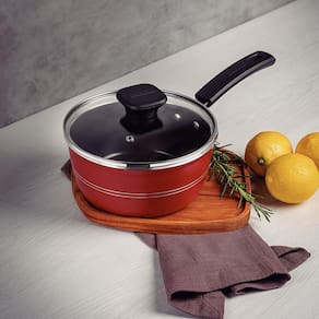 Panela Tramontina Sicília em Alumínio com Revestimento Interno e Externo em Antiaderente Starflon Excellent 16 cm – Vermelha - 2