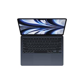 Apple MacBook Air de 13" (Meia-noite, Chip M2 com CPU 8 núcleos, GPU 8 núcleos e Neural Engine de 16 núcleos, Memória unificada 16 GB, SSD de 256 GB)