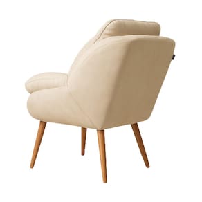 Poltrona Conlflex Celine Revestida em Tecido Veludo - Gelo - 2