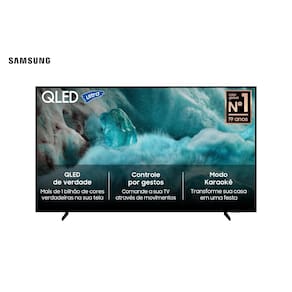 Smart TV Samsung 50” 4K QLED Ultra QN50Q7FAAGXZD Vision AI Xbox Cloud Gaming Controle por Gestos
