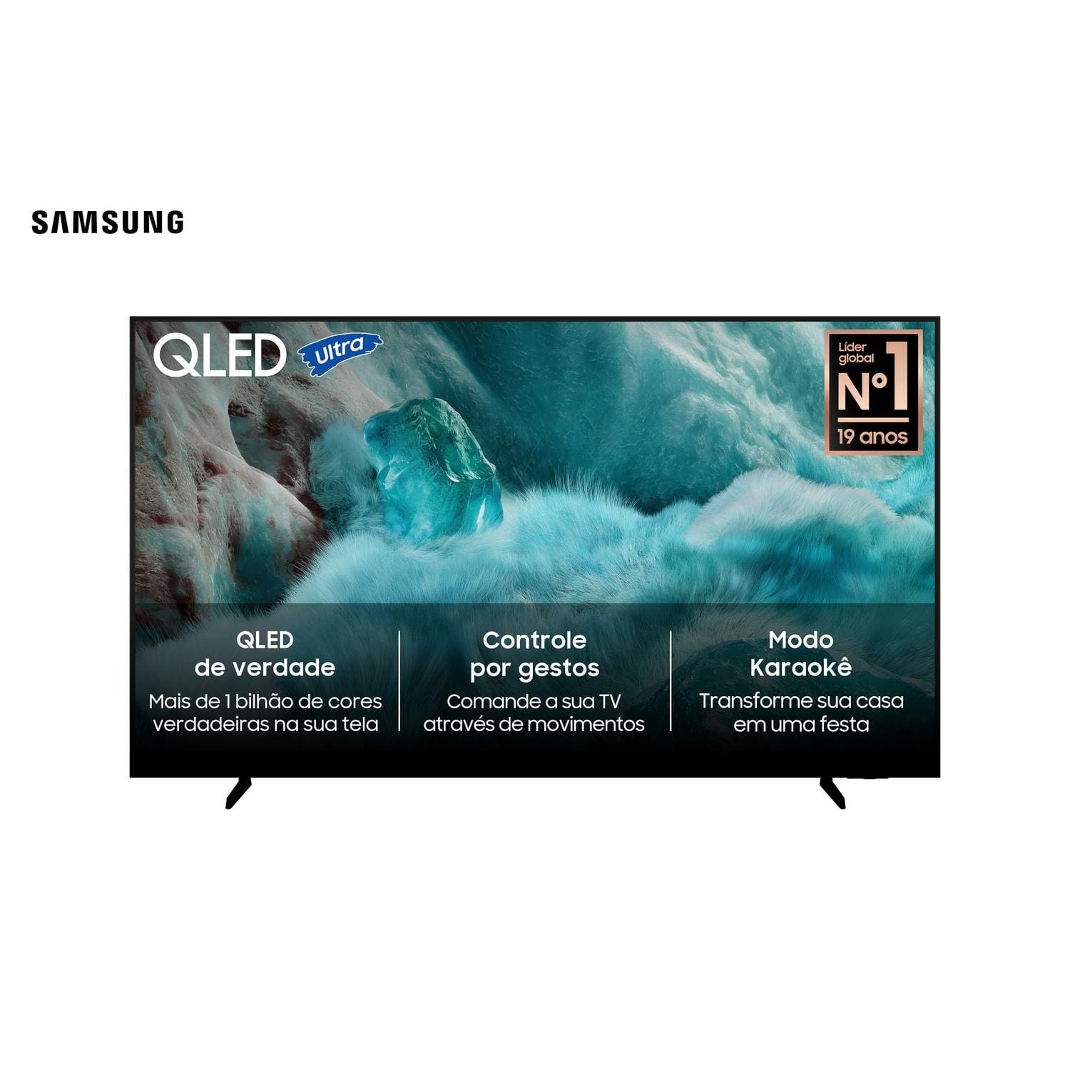 Smart TV Samsung 85” 4K QLED Ultra QN85Q7FAAGXZD Processador com AI Controle por Gestos Xbox Cloud Gaming - 2