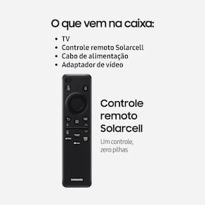 Smart TV QLED 85” 4K Samsung QN85Q7FAAGXZD, Vision AI, Processador com AI, Xbox Cloud Gaming, Controle por Gestos, Art Store, Alexa, Wi-Fi e Bluetooth