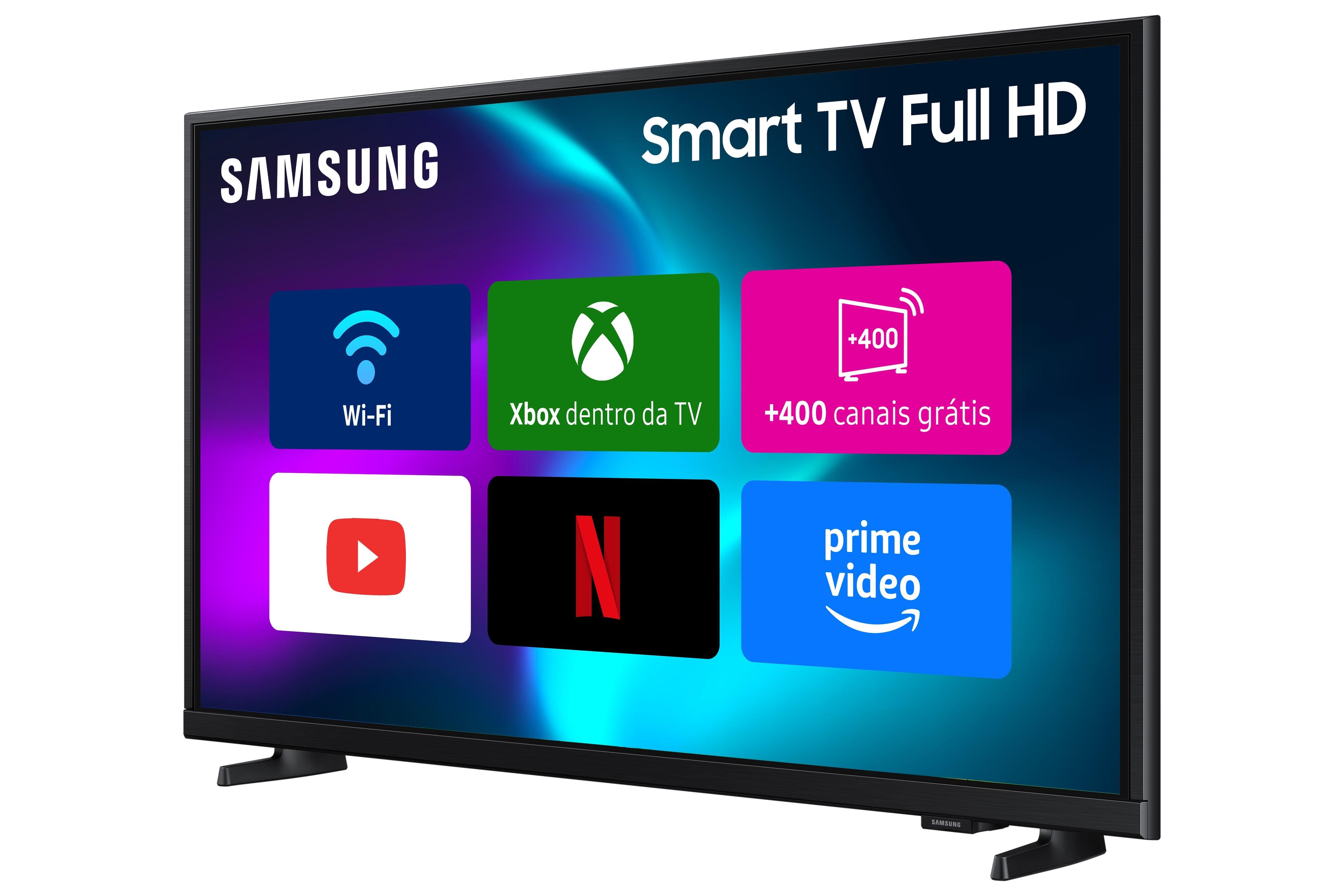 Smart TV 43” Samsung Full HD UN43F6000FGXZD, Xbox Cloud Gaming, HDR, Som em Movimento Virtual, AI Energy Mode, Wi-Fi e Bluetooth - 1
