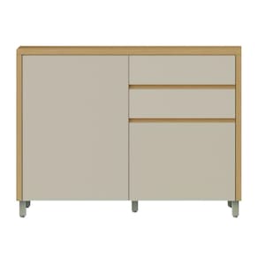 Balcão Nesher Condessa em MDF com 1 Porta e 3 Gavetas - 120cm de largura - 1