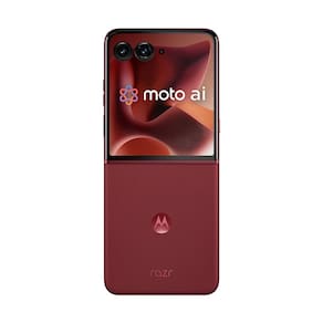 Smartphone Motorola Razr 60 Ultra 5G Vermelho 1TB, 16GB RAM + 16GB Ram Boost, Tela Dobrável 7.0" pOLED e Externa 4", Câmera Traseira 50MP e IP48