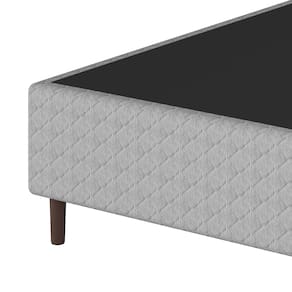 Base Cama Box Solteiro Umaflex Loreto A26 Cinza