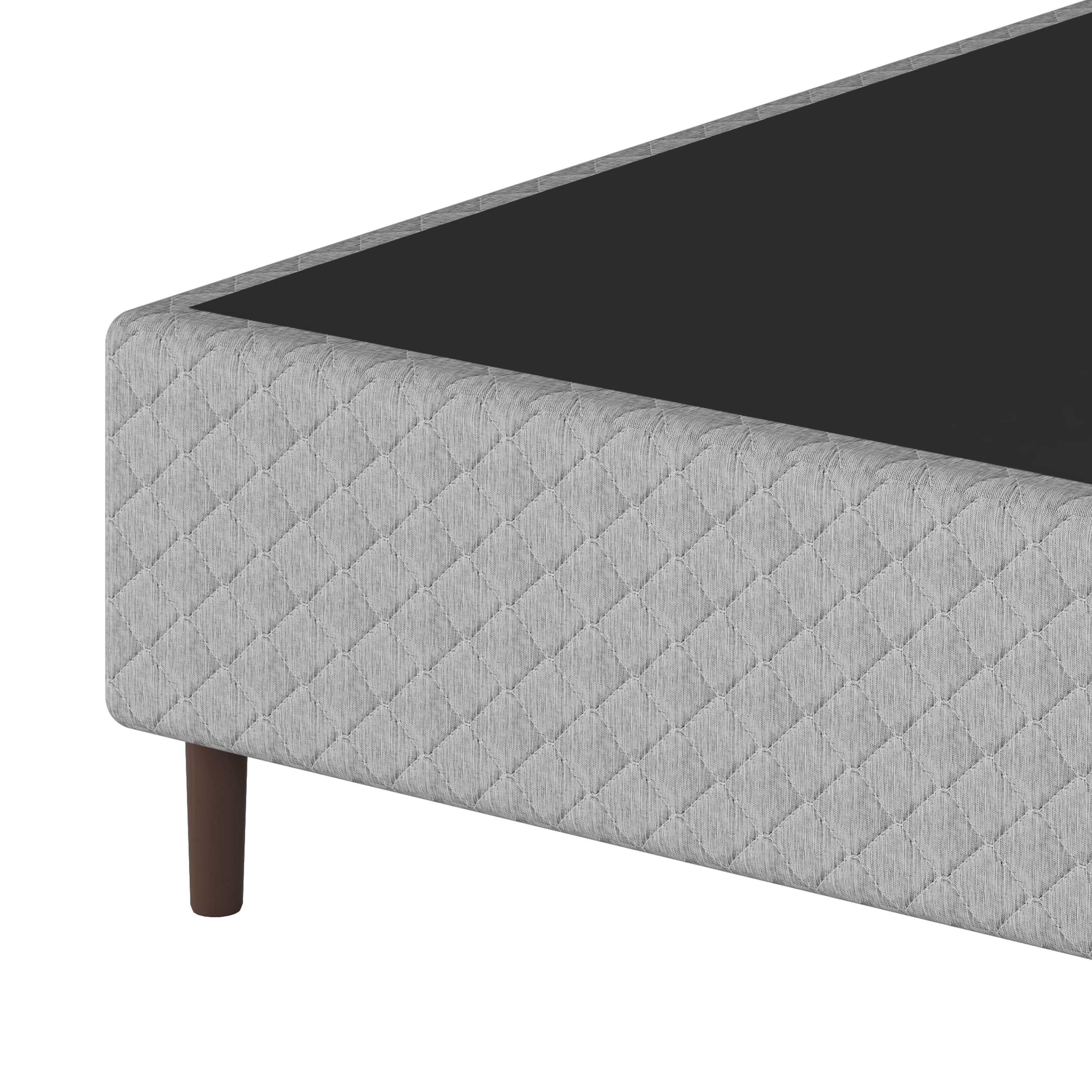 Base Cama Box Casal Umaflex Loreto A26 Cinza - BOX 138 UMAFLEX LORETO CZ A26 - 1