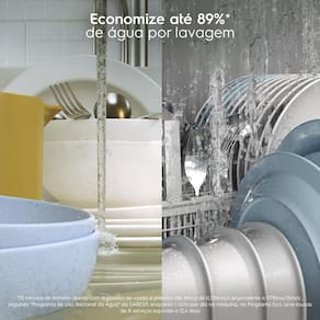 Lava-Louças Electrolux B08E 8 Serviços Lava e Seca Branca