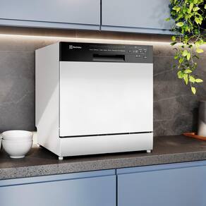 Lava-Louças Electrolux B08E 8 Serviços Lava e Seca Branca
