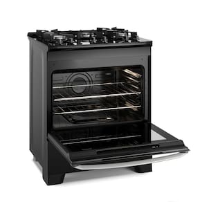 Fogão 5 Bocas Electrolux FE5GB Efficient Preto Bivolt