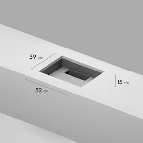 Cooktop 4 Bocas Electrolux KE4GR Efficient Mesa de Vidro Grade de Aço Fosco Bivolt