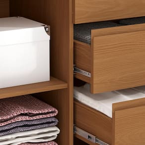 Cômoda Kappesberg Ibiza com 1 Porta, 4 Gavetas e 105cm de largura - Canela - 3