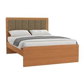 Cama de Casal Kappesberg Ibiza com Cabeceira e 146cm de largura - Canela - 1