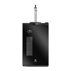 Cervejeira Home Bar Electrolux EB10C Frost Free 100L com Torre de Chopp Porta de Vidro Preta - 220V - 1