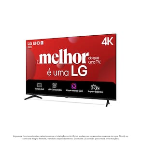 Smart TV 4K LG 43" UHD 43UA7500PSA Processador a7 Gen8 Alexa Integrado Otimizador de Jogos - 1
