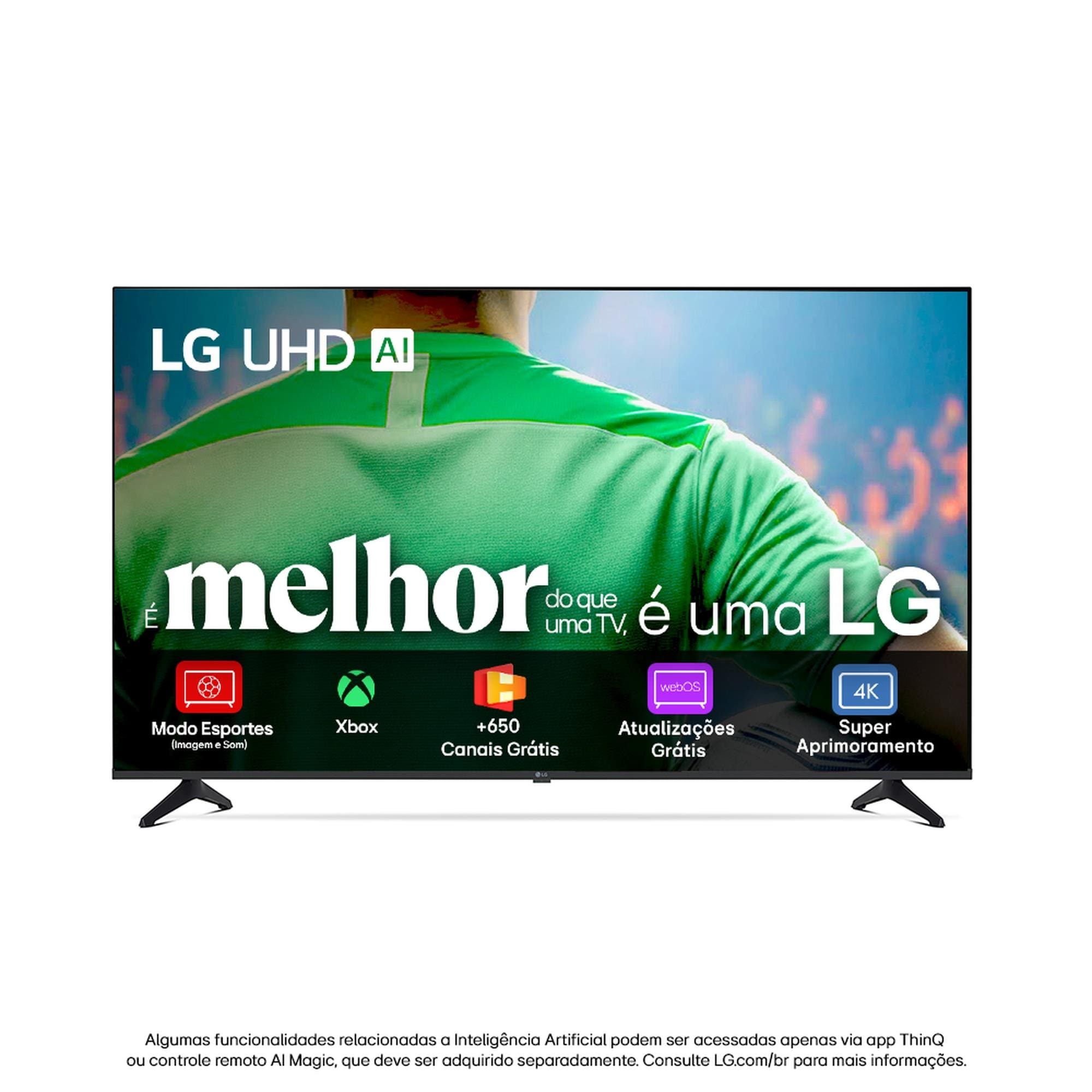 Smart TV 4K LG 43" UHD 43UA7500PSA Processador a7 Gen8 Alexa Integrado Otimizador de Jogos - 1
