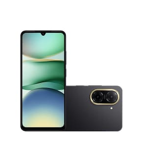 Smartphone Xiaomi Redmi A5 4G Preto 128GB, 4GB RAM, Tela 6.88” 120Hz, Câmera Dupla AI de 32MP e processador UNISOC T7250