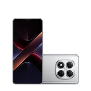 Smartphone Xiaomi Redmi Poco X7 5G Prata 256GB, 8 GB + 8 GB RAM, Tela 6,67” e Processador MediaTek Dimensity 7300-Ultra