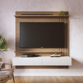 PAINEL 150 COLIBRI JURITI AMENDOA/OFF WHITE MAT