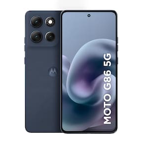 Smartphone Motorola Moto G86 5G Tela 6.7" pOLED 256GB 8GB RAM Câmera 50MP 4K IP69 Desbloqueado Grafite