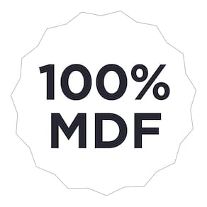 Armário Aéreo Nesher Rainha em MDF 15mm com 1 Porta e 1 Prateleira - 20cm de largura – Nature - 2