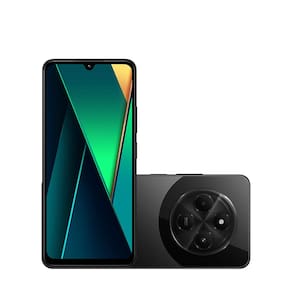 Smartphone Xiaomi Redmi Poco C75 4G Preto, 256GB, Tela 6,88", Câmera Traseira Dupla, Android 14 e Processador Media Tek Helio G81-Ultra