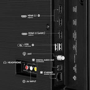 Smart TV 50” Hisense 50A6N DLED 4K UHD HDR10+ Dolby Vision Controle por Voz Alexa AirPlay - 3