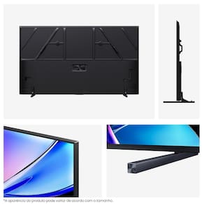 Smart TV 100” Hisense 100Q7QG QLED 4K com HDR10+ Dolby Vision Game Mode controle por voz Alexa AirPlay - 2