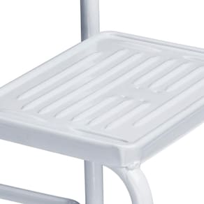 Banqueta Escada Utimil 2 Degraus - Branca - 1