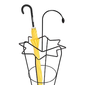 Porta Guarda-Chuva Utimil Preto 88x32x32cm Epóxi Coletor de Água Estrutura Estável e Funcional - 2