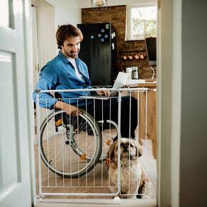 Extensor para Grade Porta/Portãozinho Utimil 6cm - Branco - 1