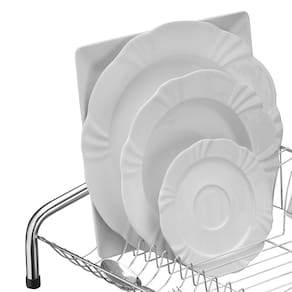 Escorredor de Louças para 16 Pratos Utimil em Aço Cromado - 3