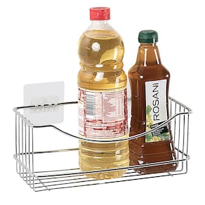 Prateleira Multiuso Utimil Maior Parede em Aço Cromado - 25cm - 2