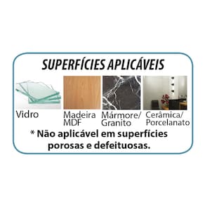 Suporte Porta Shampoo Parede 31x19x11cm Fixação Adesiva Aço Epóxi Fixação Adesiva - 2