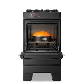 Fogão Esmaltec IDEAL Top Glass T4VAP Preto 4 Bocas com Mesa de Vidro e Acendimento Automático Forno 50L – Bivolt