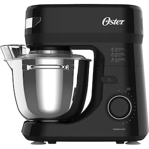 Batedeira Planetária Bowl Inox III Oster OBAT641 850W 12 Velocidades Tampa Antirrespingos - 110V - 1