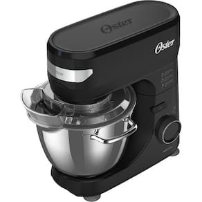 Batedeira Planetária Bowl Inox III Oster OBAT641 850W 12 Velocidades Tampa Antirrespingos - 110V - 2