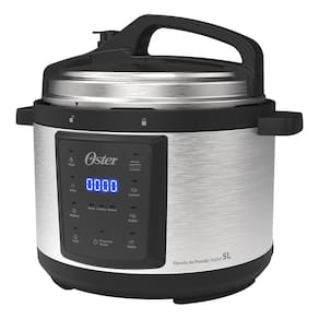 Panela de Pressão Elétrica Oster Digital 5L 900W Painel Touch 9 Sistemas de Segurança - 220V - 1
