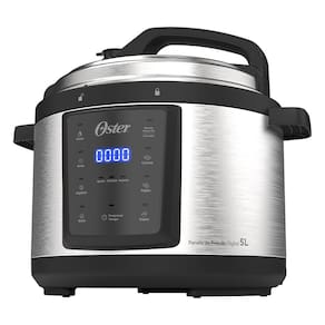 Panela de Pressão Elétrica Oster Digital 5L 900W Painel Touch 9 Sistemas de Segurança - 220V - 3