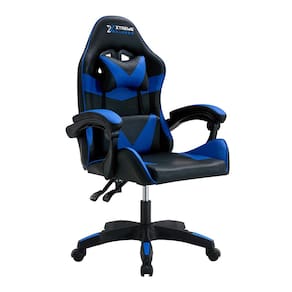 Cadeira Gamer Xtreme Conthey Cinesis Ergonômica Reclinável Suporta 150kg - PRETA E AZUL - 1