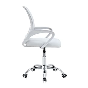 Cadeira Escritório Giratória Conthey Arco Com Braço Altura Ajustável Malha Respirável Branca - CADEIRA GIRTORIA CONTHEY ESCRITORIO ARCO BRANCA NA - 2
