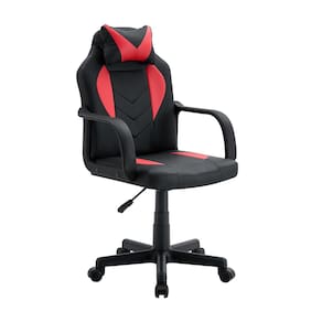 Cadeira Gamer Conthey Xtreme Orion PU Reclinável Altura Ajustável Base Nylon - PRETA VERMELHA - 1
