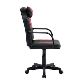 Cadeira Gamer Conthey Xtreme Orion PU Reclinável Altura Ajustável Base Nylon - PRETA VERMELHA - 2